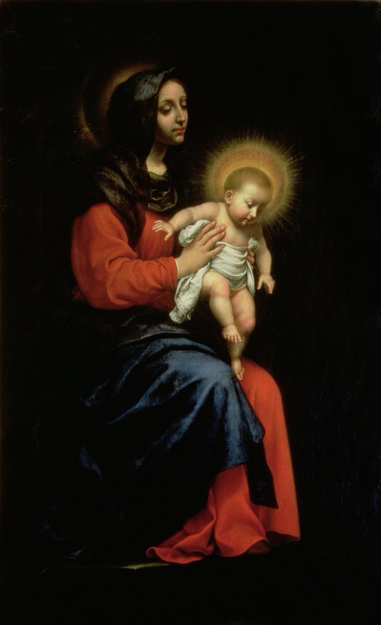 Madonna y Niño de Carlo Dolci