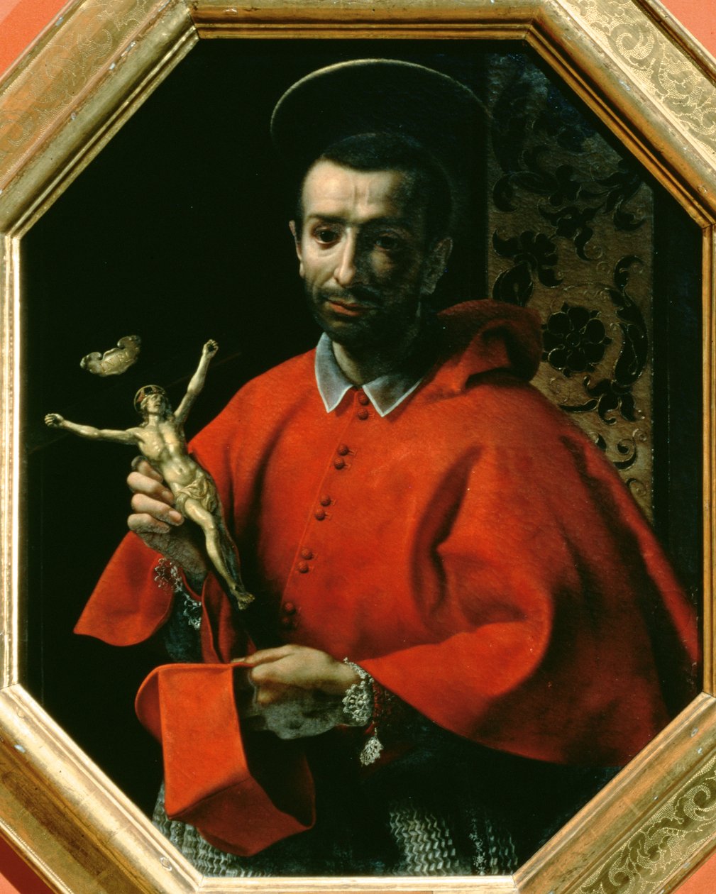 San Carlos Borromeo (1538-84), Arzobispo de Milán de Carlo Dolci