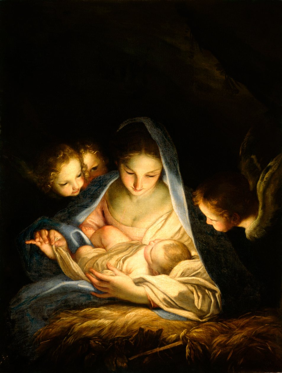La Noche Santa (La Natividad) de Carlo Maratta