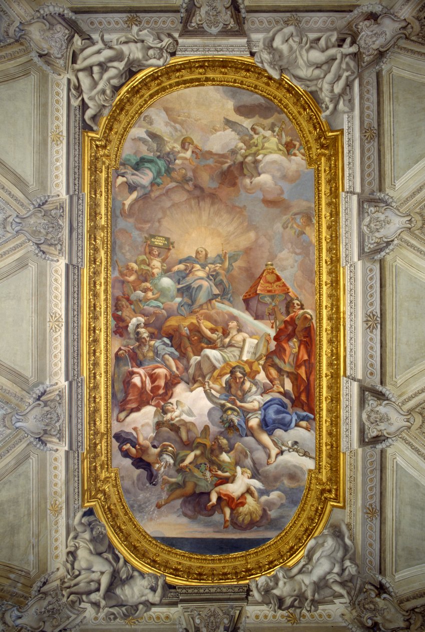 El Triunfo de la Clemencia de Carlo Maratta or Maratti