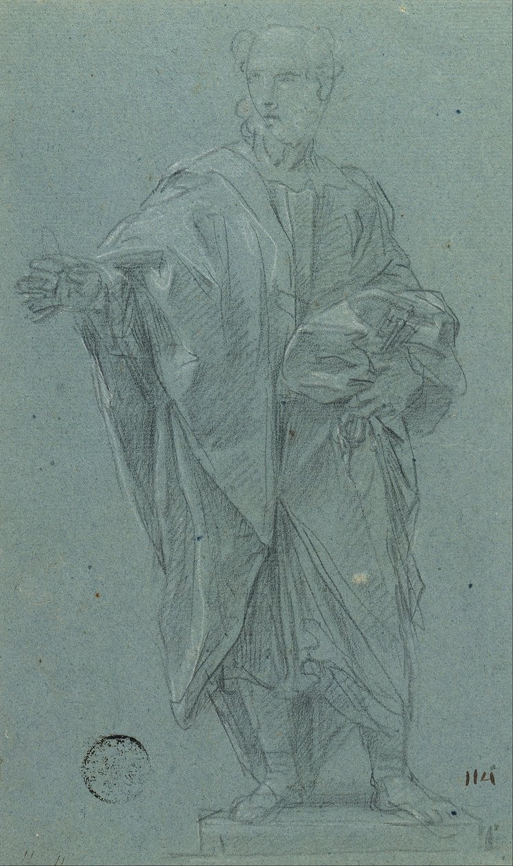 Estudio para una Estatua del Apóstol Pedro de Carlo Maratta or Maratti