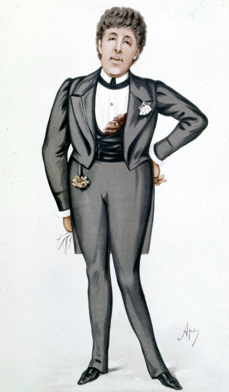 Caricatura de Oscar Wilde por Carlo Pellegrini - en “Vanity Fair” el 24 de mayo de Carlo Pellegrini