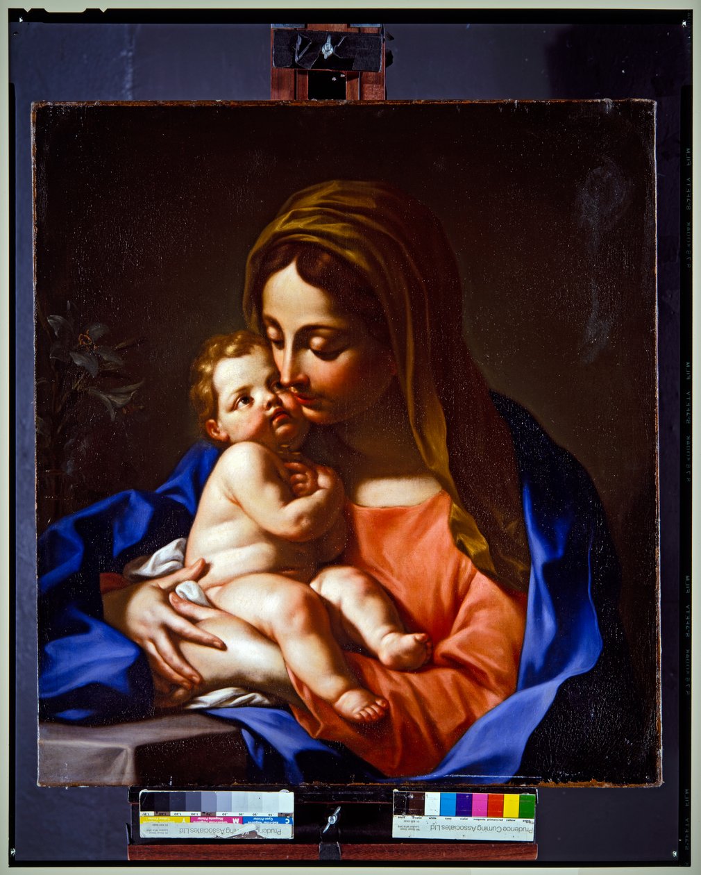 Virgen con el Niño (pintura) de Carlo (circle of) Dolci