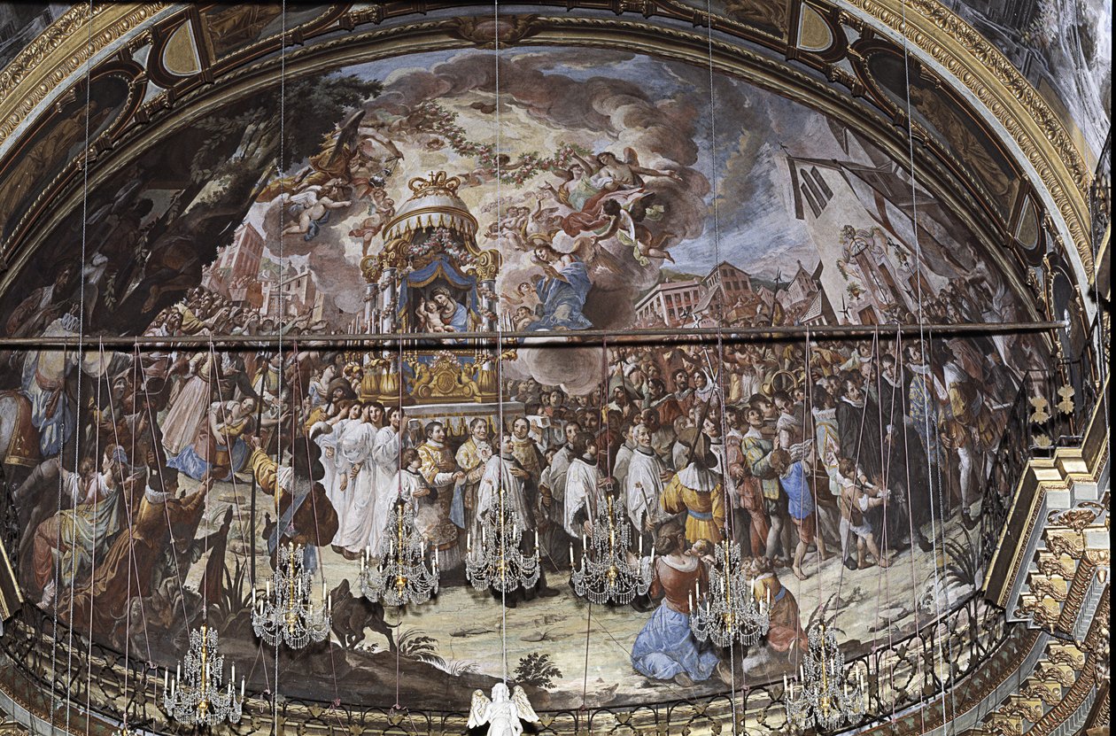 Traslado de la imagen sagrada de la Madonna dell
