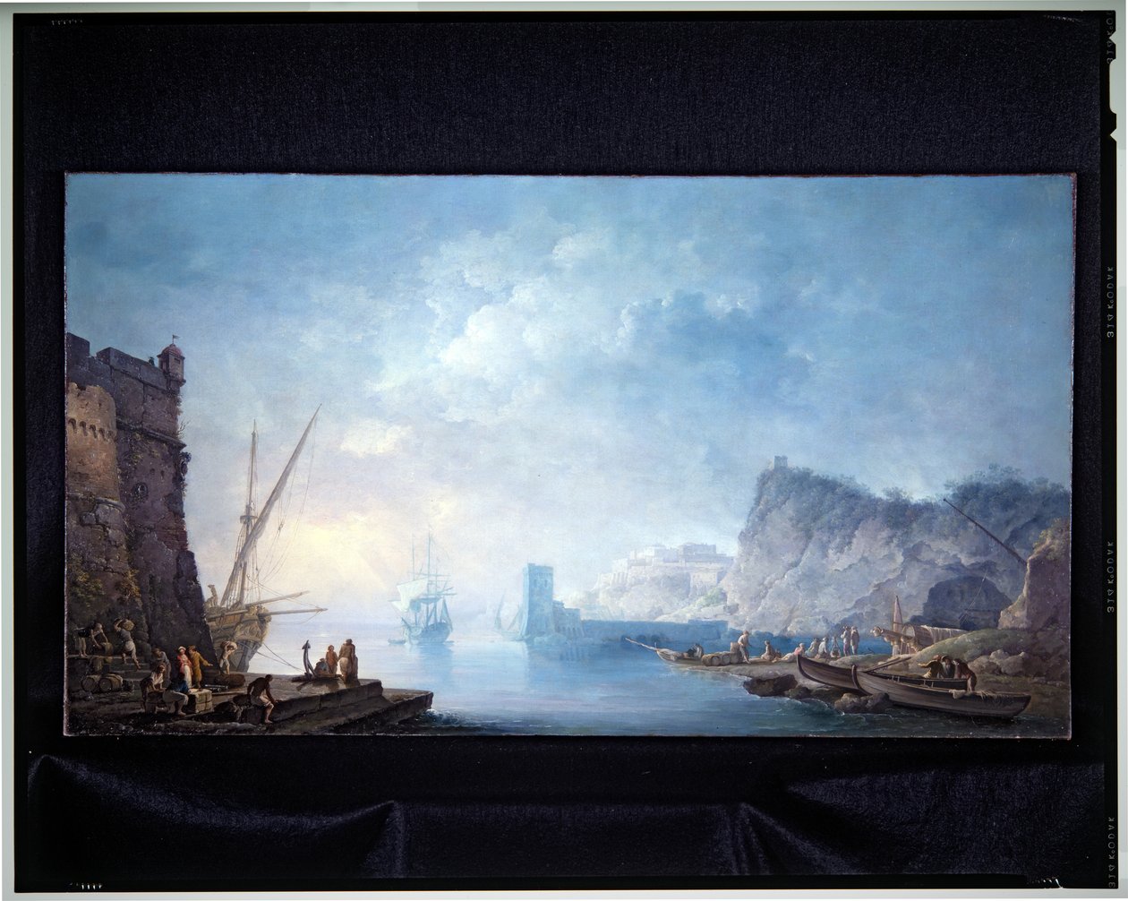 Paisaje costero de Carlo Bonaria or Bonavia