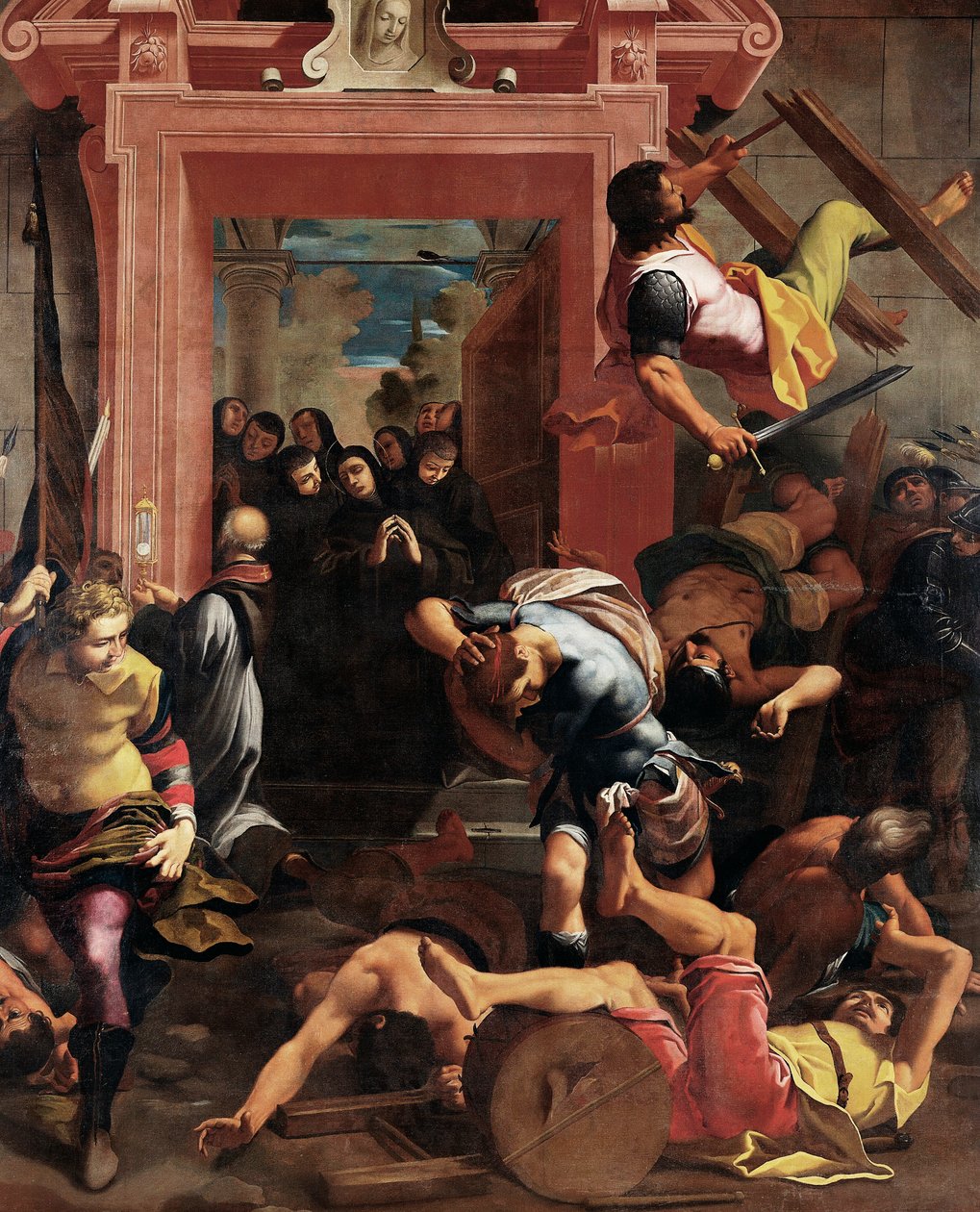 Milagro de San Gualberto de Carlo Bononi
