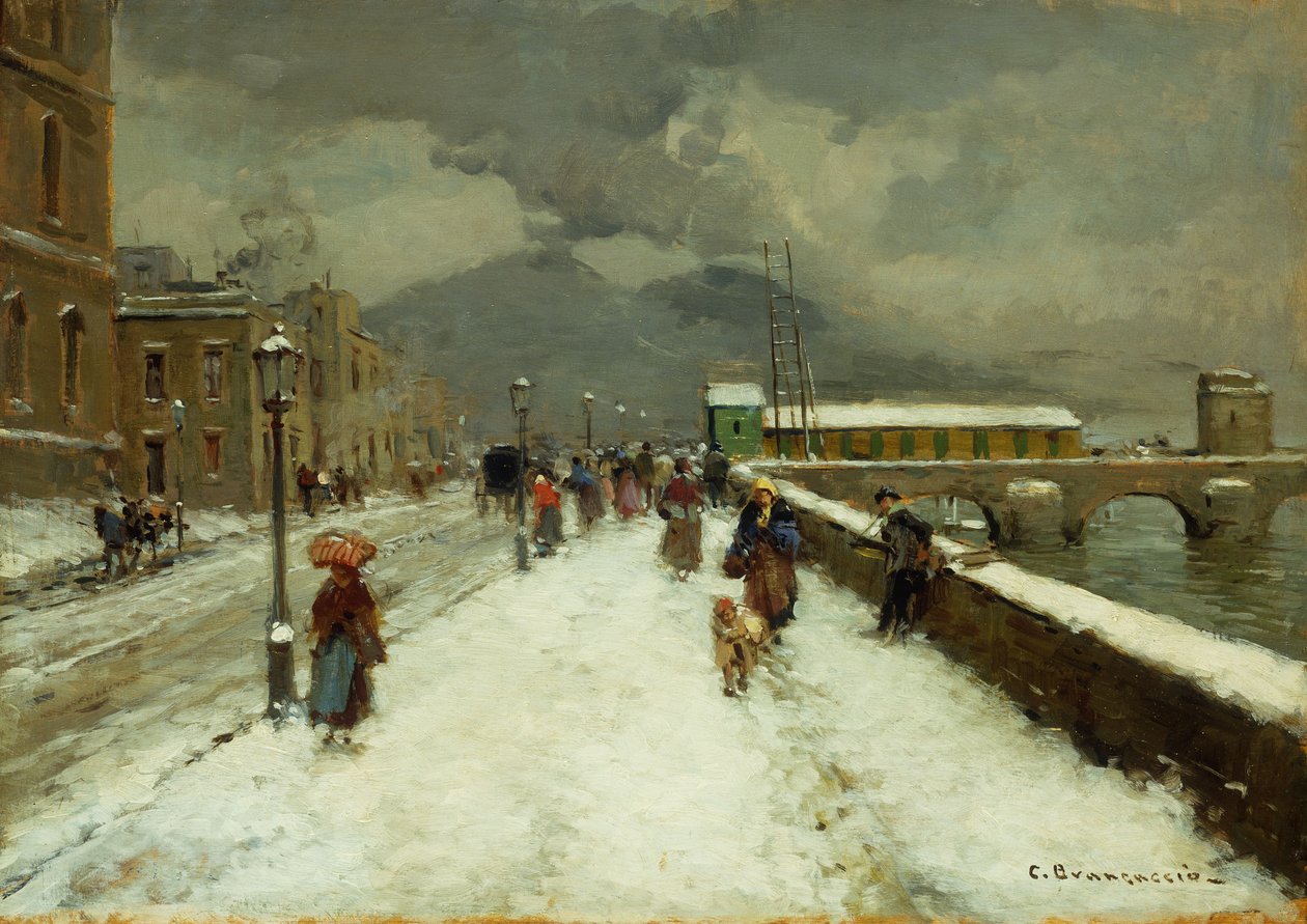 Un día de invierno ventoso de Carlo Brancaccio