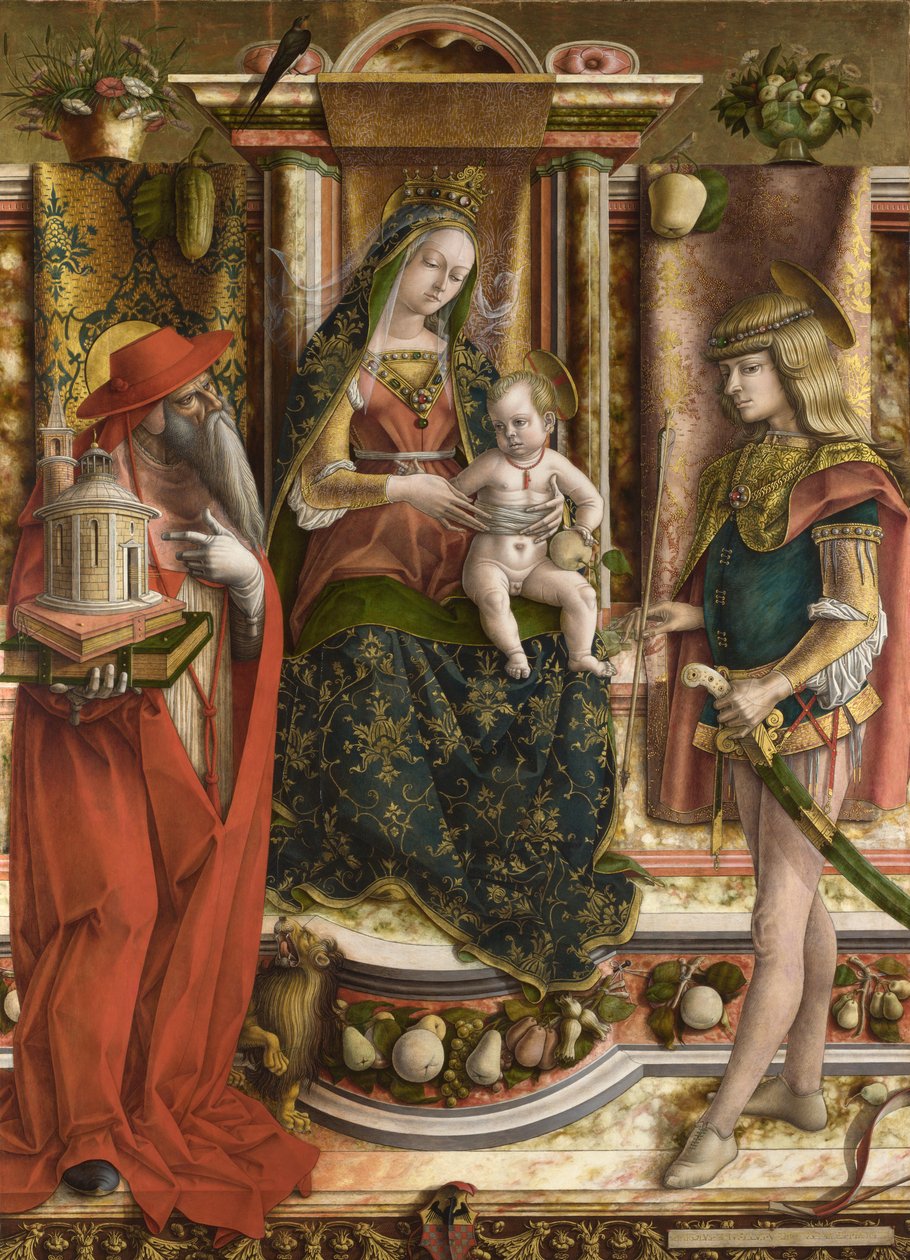 La Madonna della Rondine, después de 1490 de Carlo Crivelli