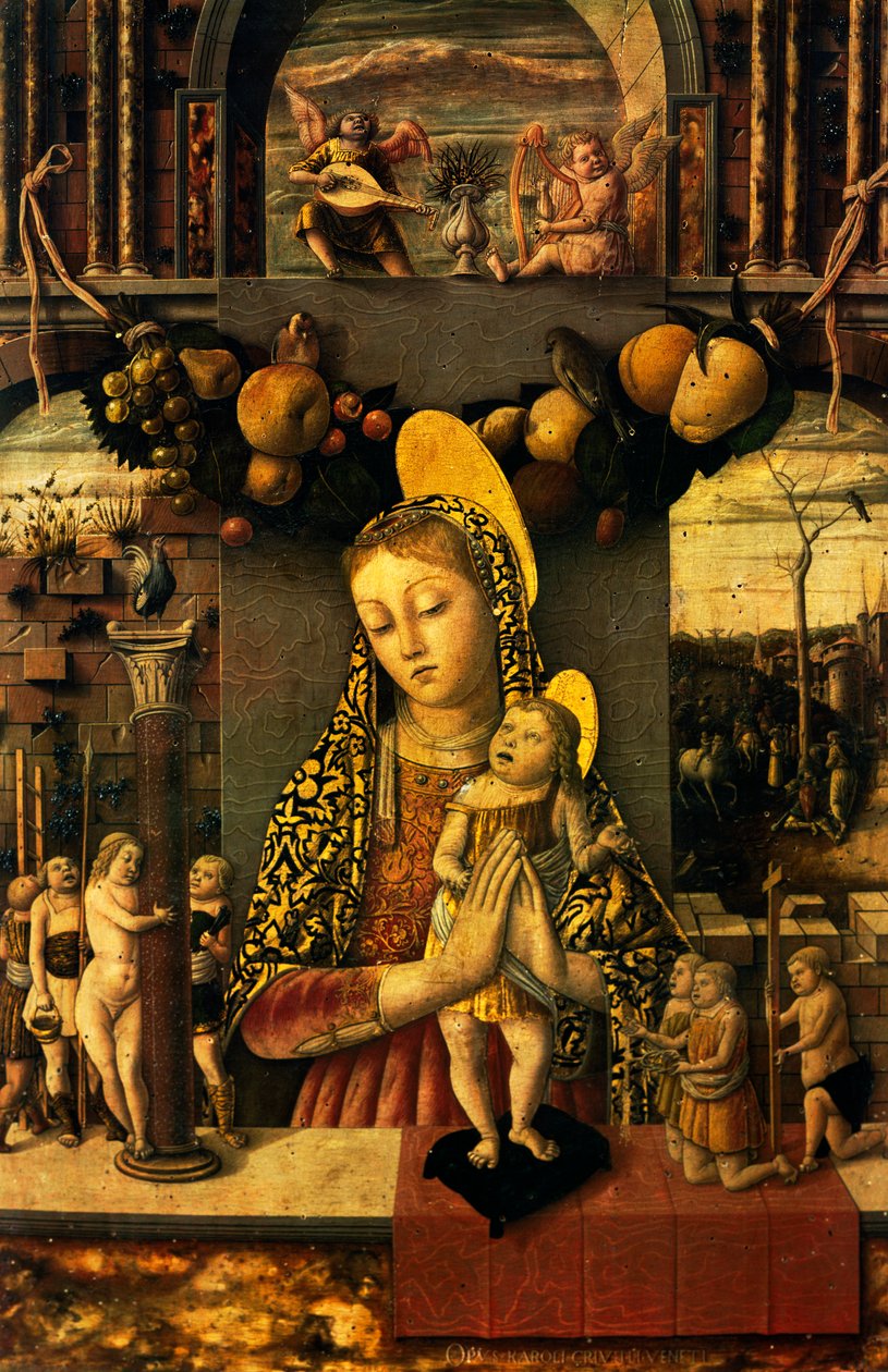 Madonna de la Pasión, c.1460 de Carlo Crivelli