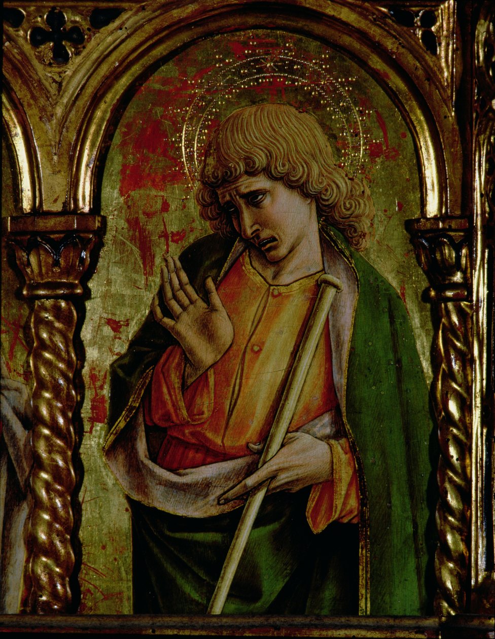 Santiago el Menor, (detalle) del políptico de Sant
