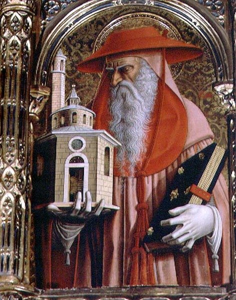 San Jerónimo (detalle) de Carlo Crivelli