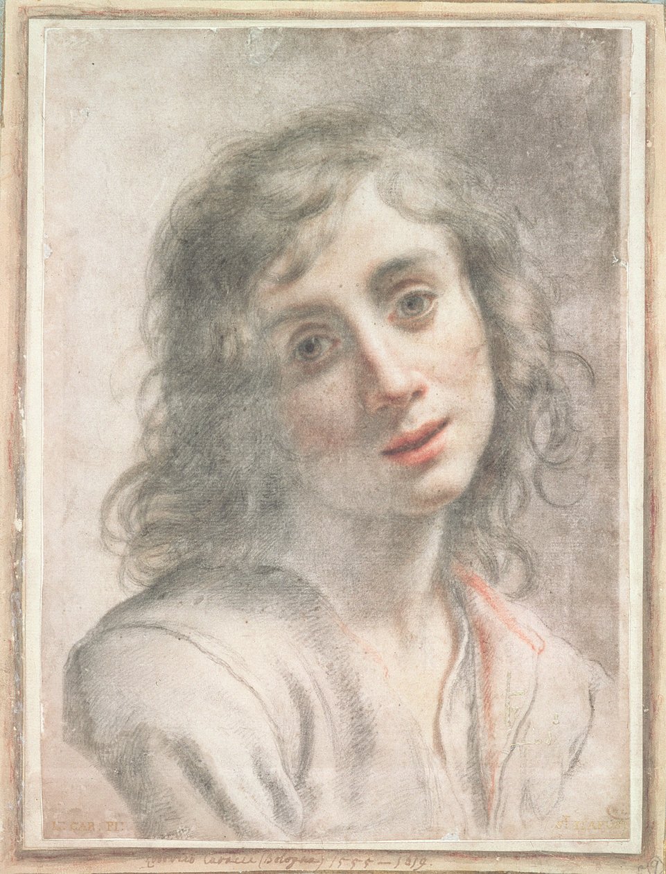 Busto de San Juan el Divino de Carlo Dolci