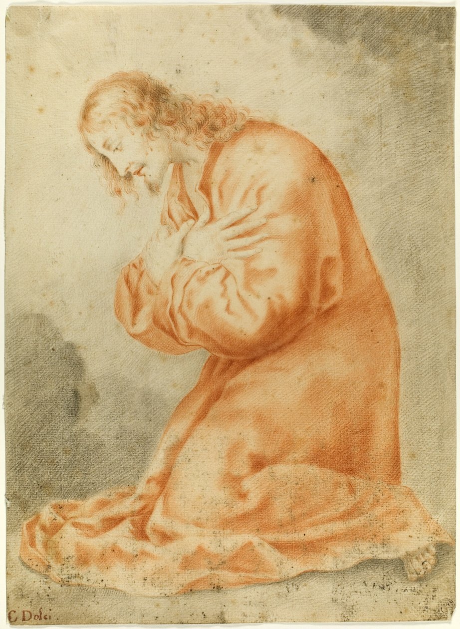 Cristo arrodillado de Carlo Dolci