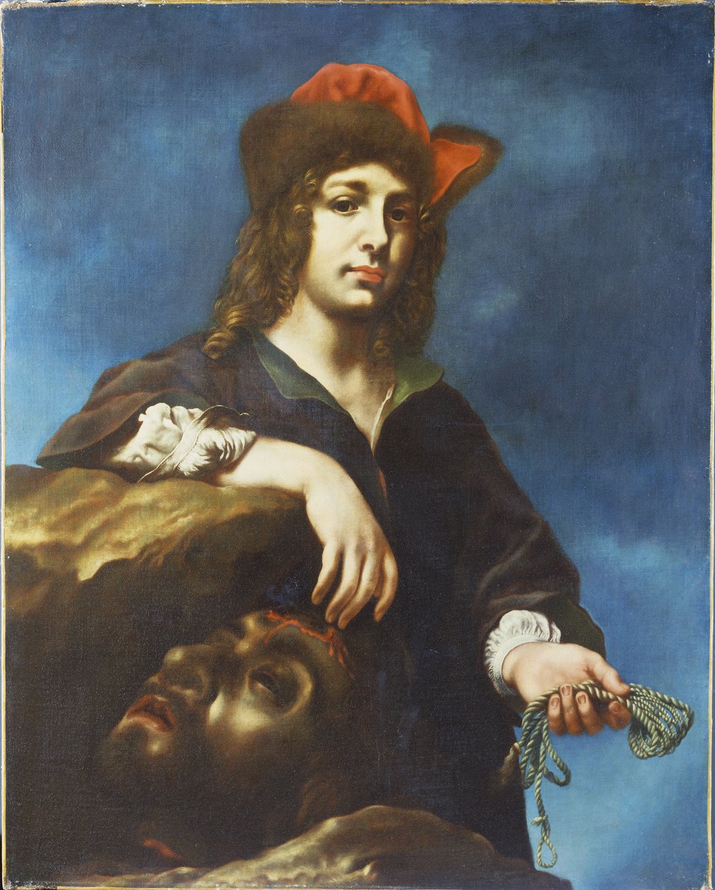 David con la cabeza de Goliat de Carlo Dolci