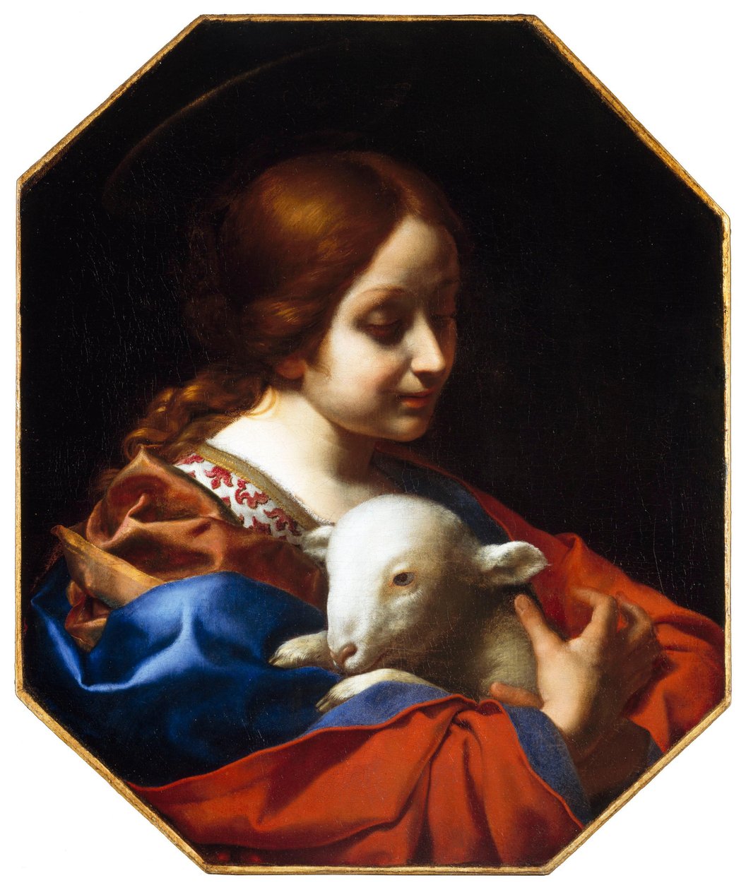 Santa Inés de Carlo Dolci