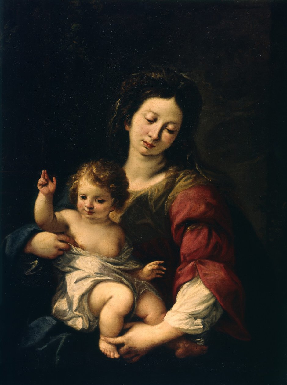 Madonna y Niño, c.1620-62 de Carlo Francesco Nuvolone
