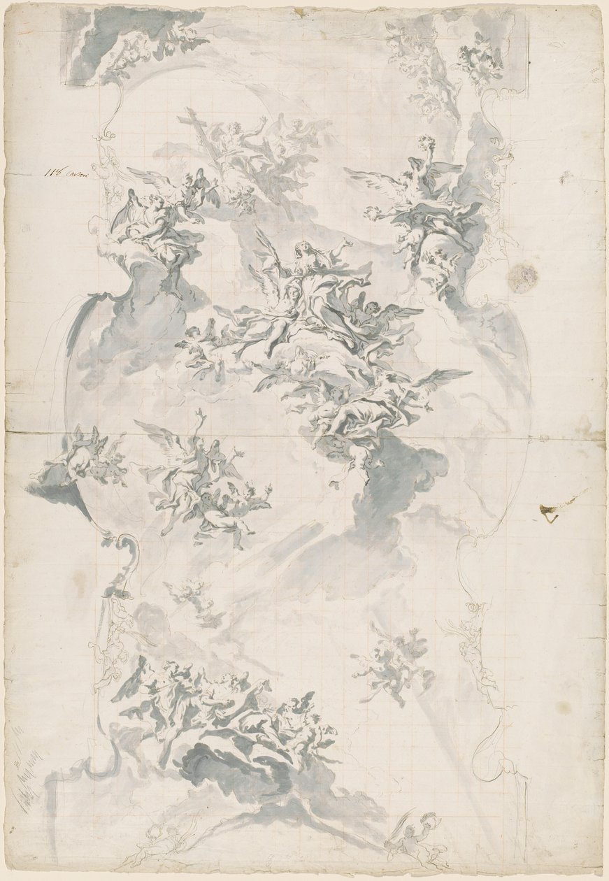 La apoteosis de Santa Eufemia de Carlo Innocenzo Carlone