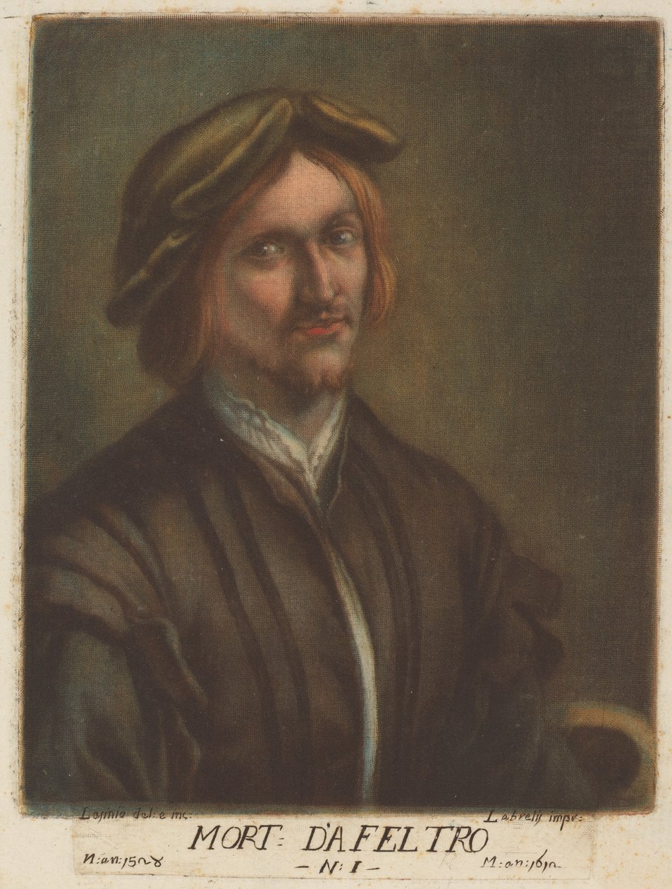 Morto da Feltre, 1789 de Carlo Lasinio