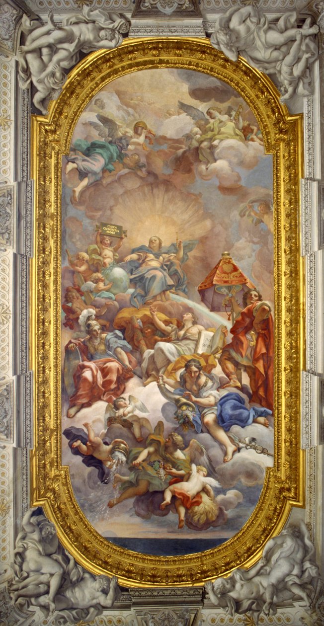 Triunfo de la clemencia de Carlo Maratta