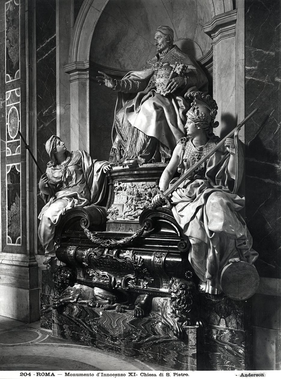 Monumento al Papa Inocencio XI, c.1697 de Carlo Maratta or Maratti