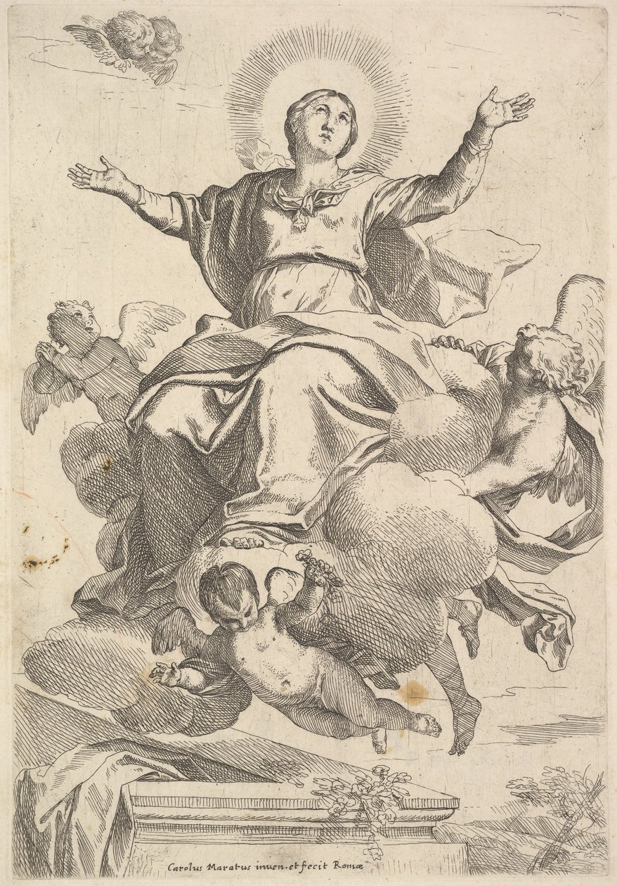 La Asunción de la Virgen de Carlo Maratta or Maratti