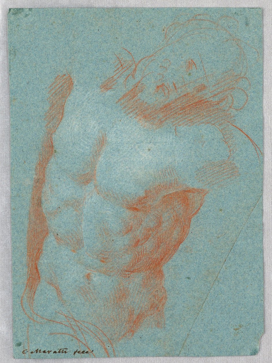 Dibujo, Un torso de Cristo muerto, 1650-1700 de Carlo Maratti