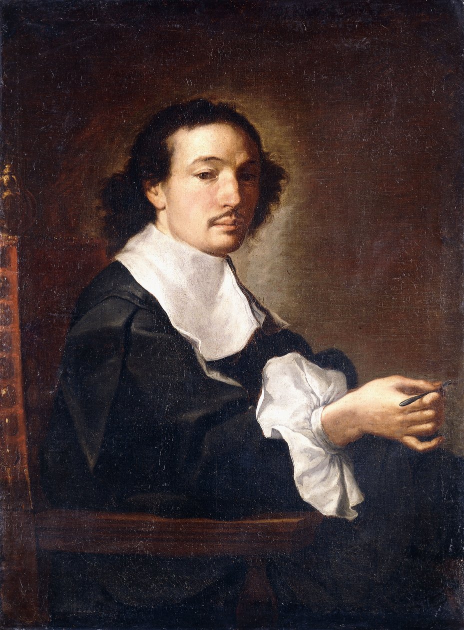 Retrato de un médico, probablemente Giovanni Guglielmo Riva de Carlo Maratta or Maratti