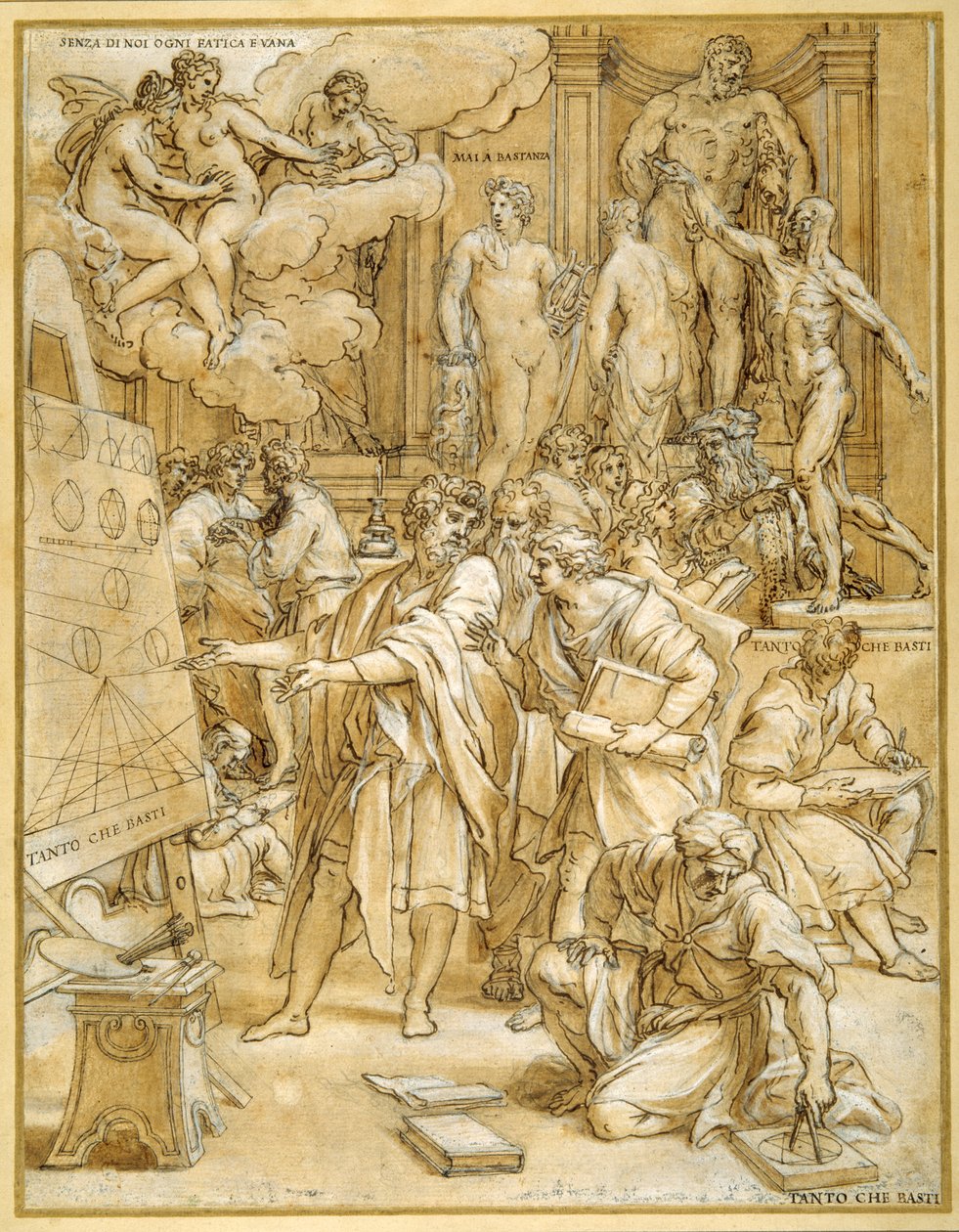 La escuela de diseño de Carlo Maratti