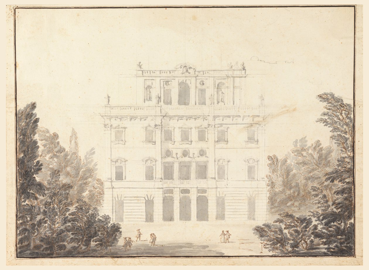 Diseño para un Casino en un Parque de Carlo Marchionni