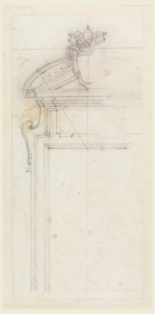 Diseño para un marco de puerta de Carlo Marchionni