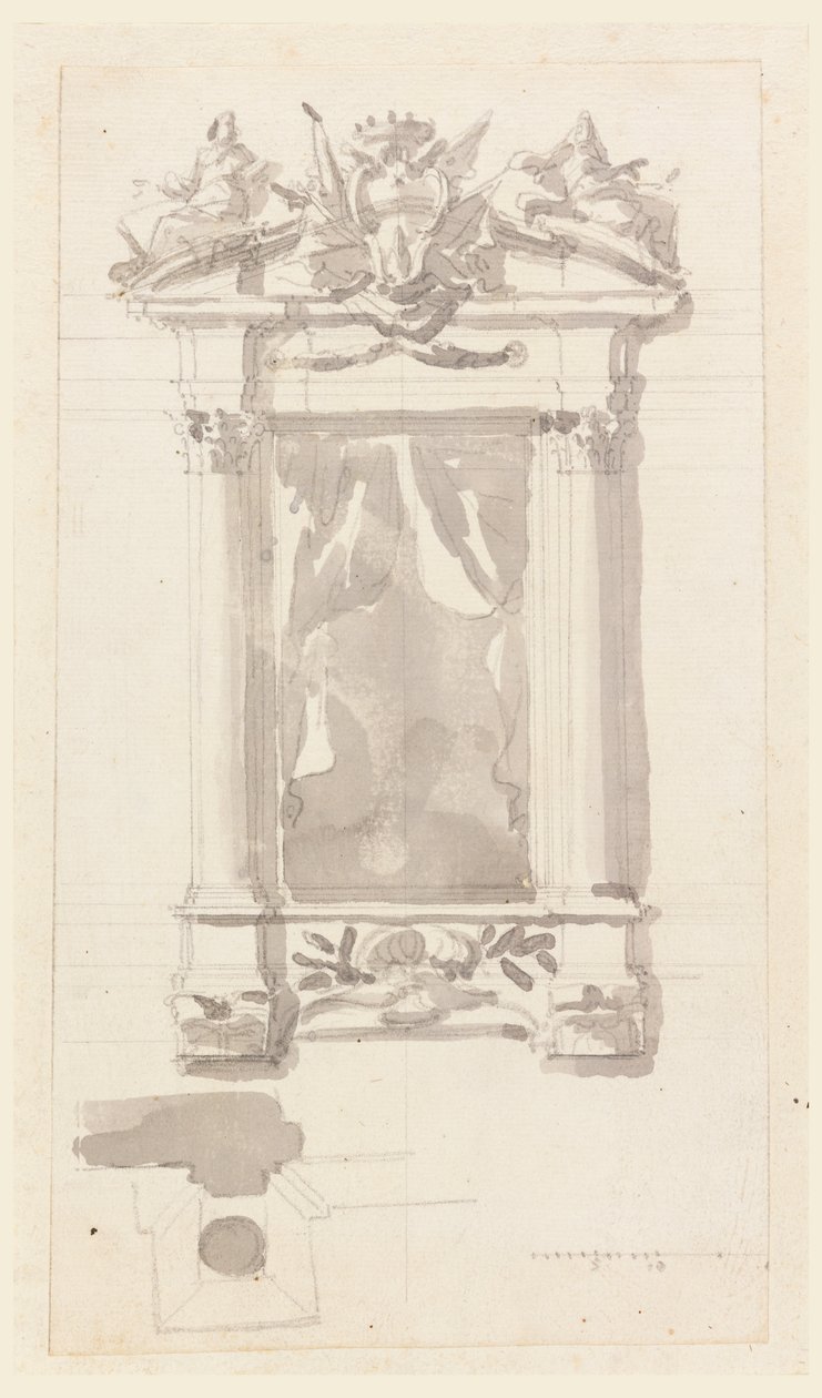 Diseño para una vitrina de Carlo Marchionni