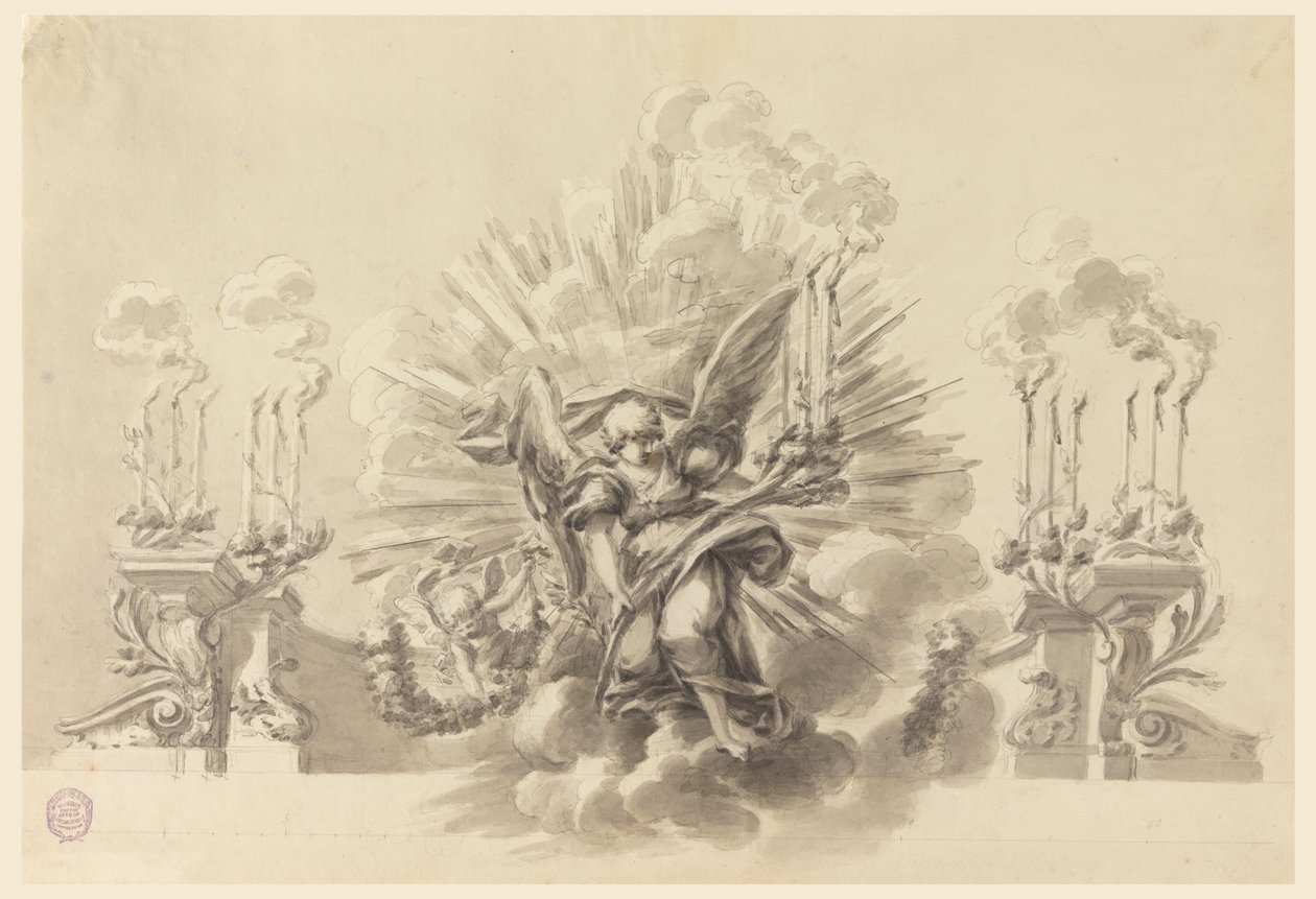 Diseño para una Decoración Ceremonial de Carlo Marchionni