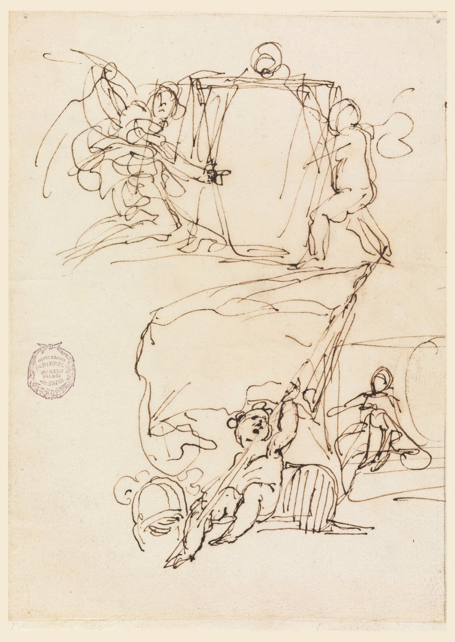 Tres Bocetos de Carlo Marchionni