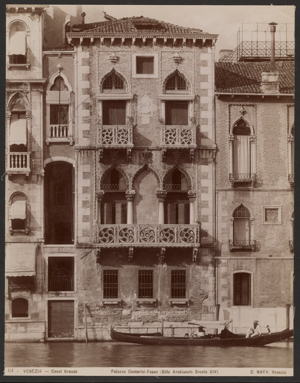 Palacio Contarini-Fasan, Venecia de Carlo Naya