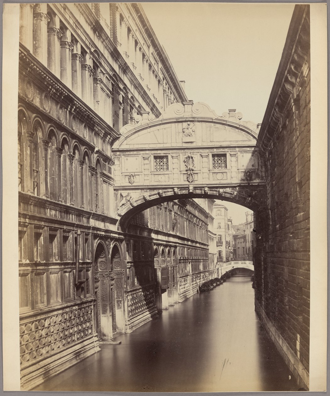 Venecia: Puente de los Suspiros de Carlo Naya