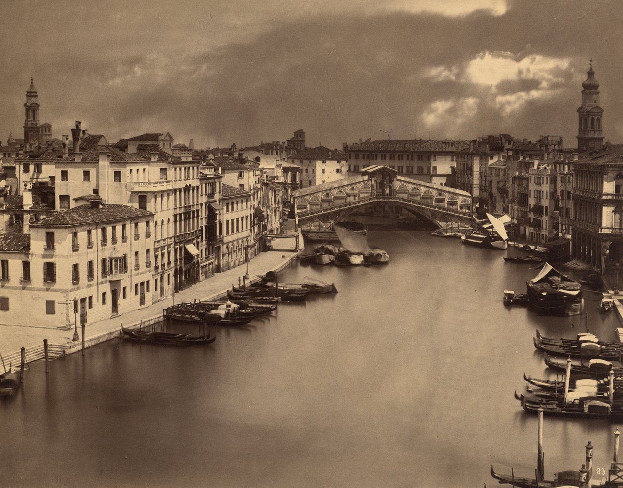 Venecia a la luz de la luna de Carlo Naya