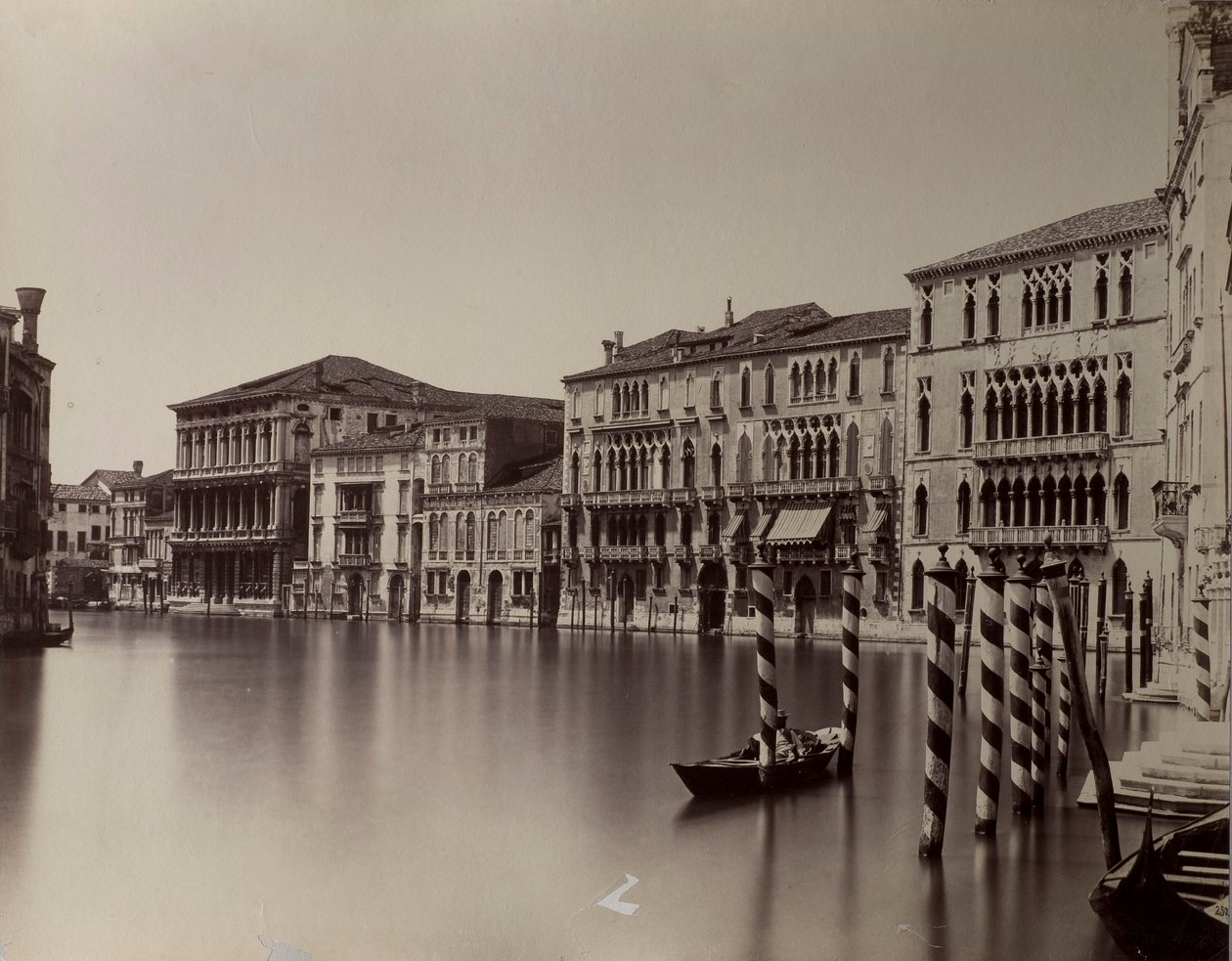 Venecia. El Gran Canal con vista a Ca