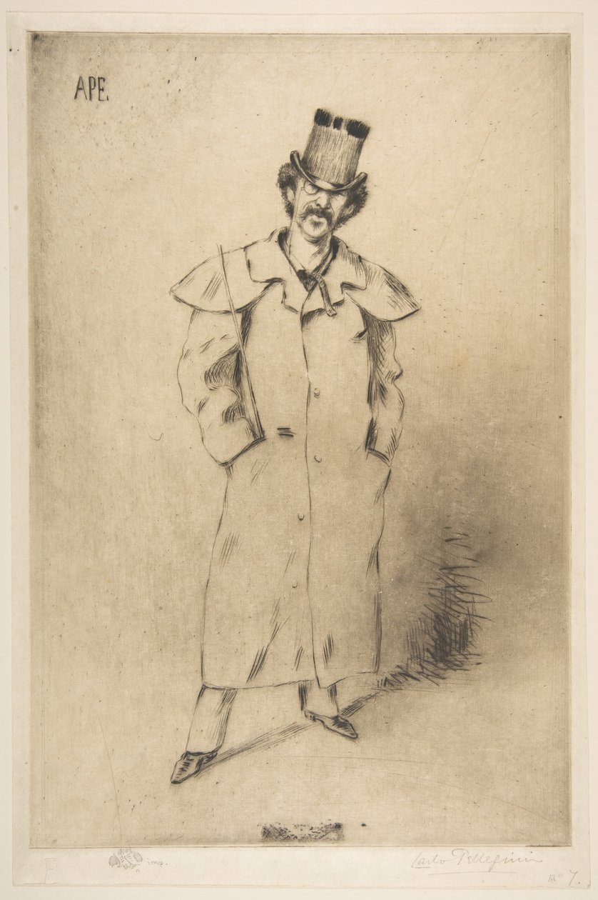James McNeill Whistler de Carlo Pellegrini
