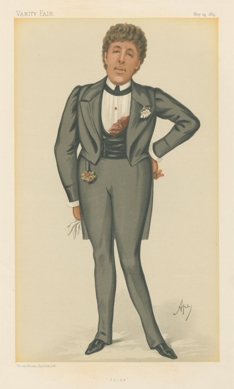 Oscar, Oscar Wilde (serie Vanity Fair) de Carlo Pellegrini