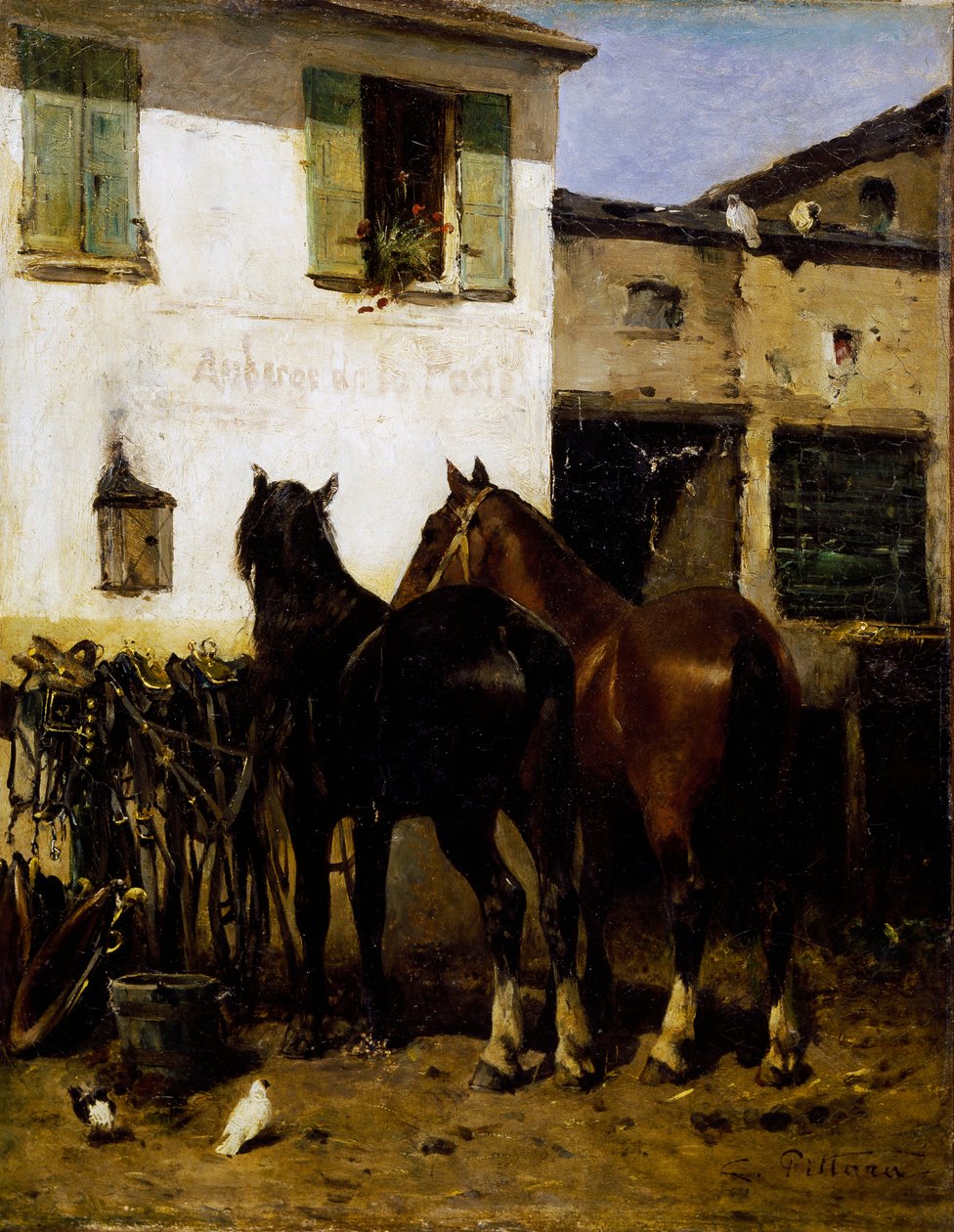 Caballos de posta de Carlo Pittara