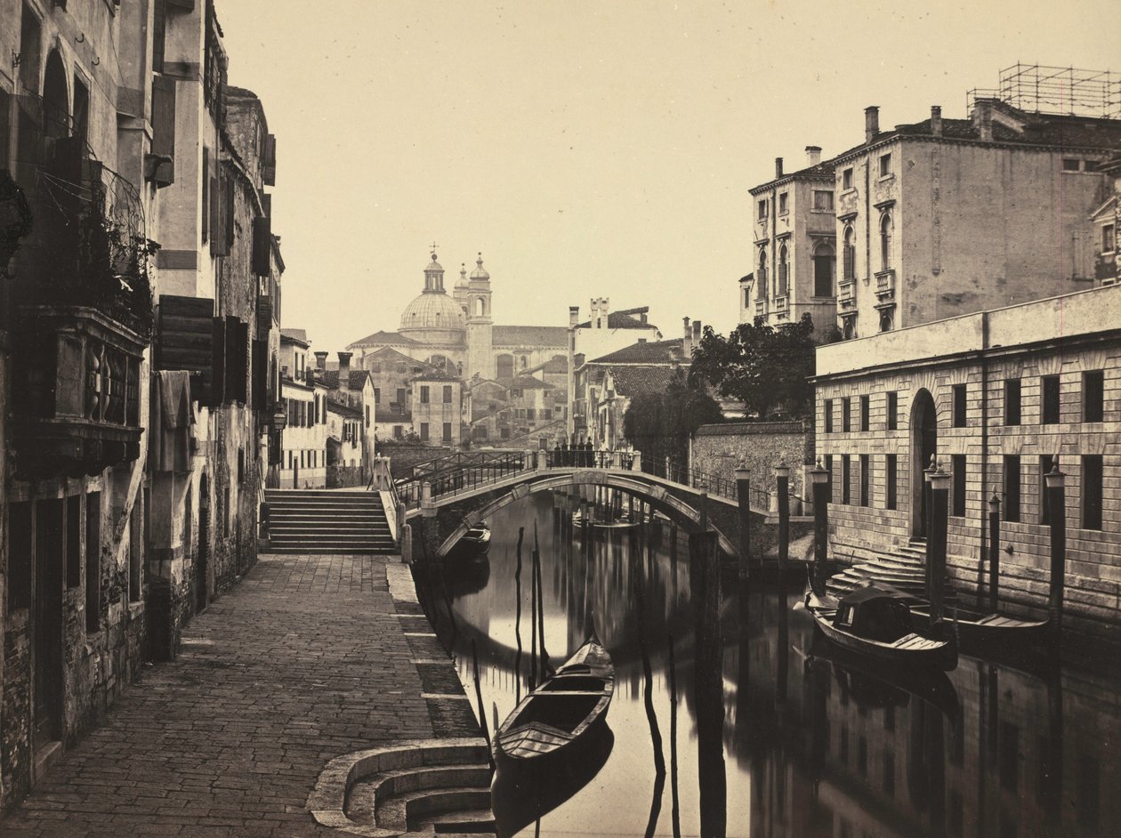 Vista de Venecia, c. 1860 de Carlo Ponti