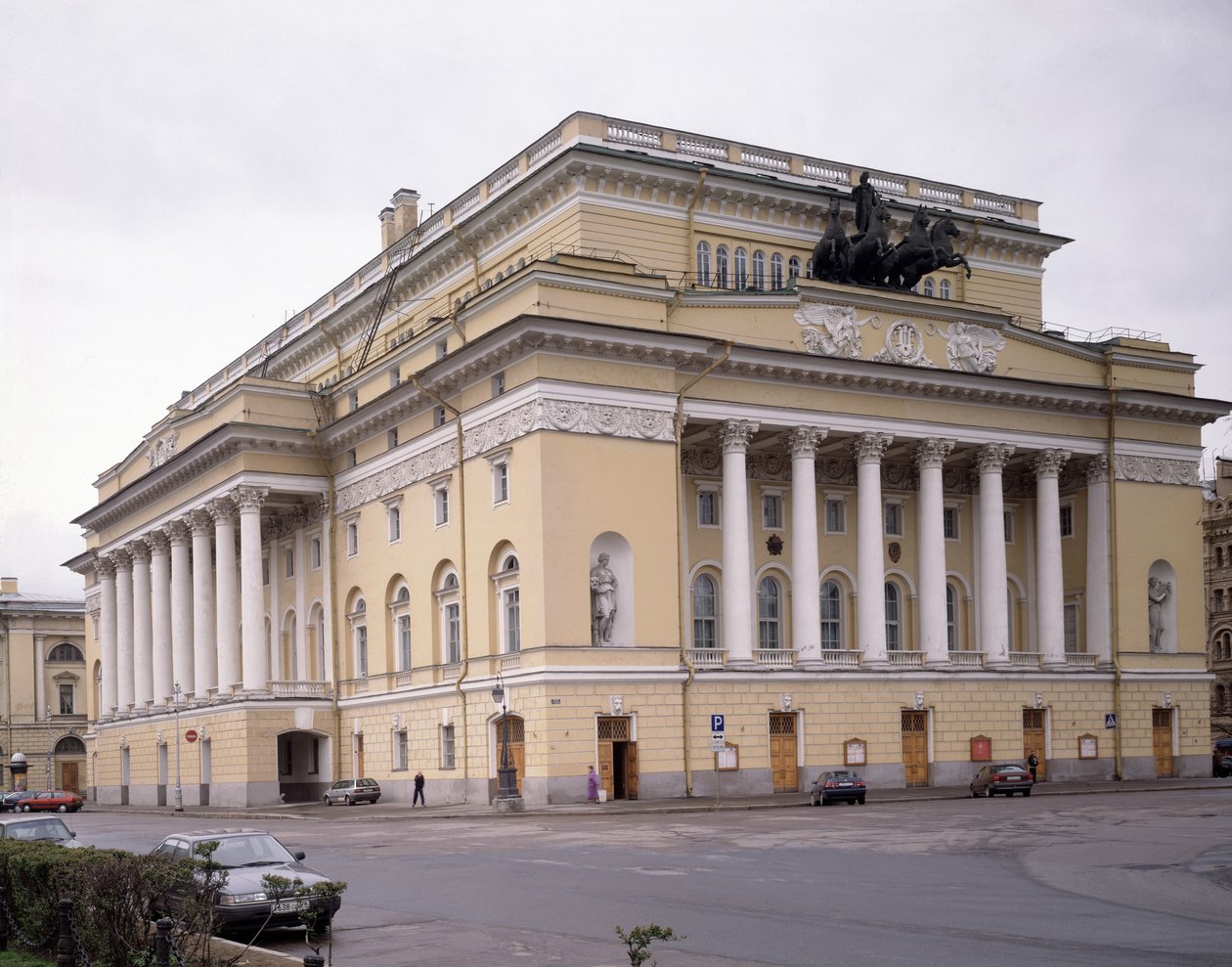 El Teatro Alexandrinsky en San Petersburgo, 1828-1832 de Carlo Rossi
