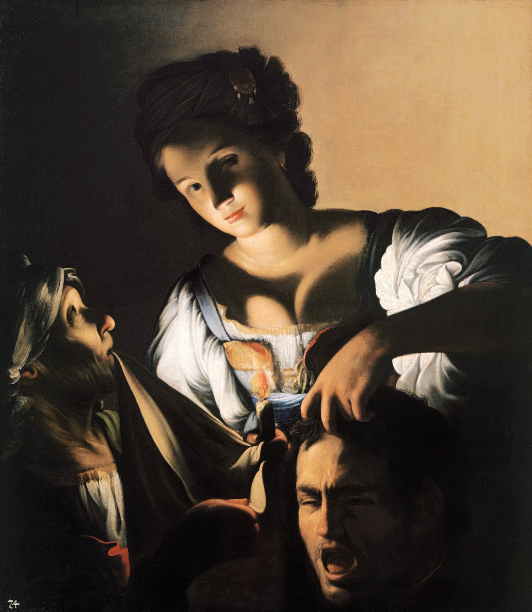 Judith con la cabeza de Holofernes, ca. 1610-1615 de Carlo Saraceni