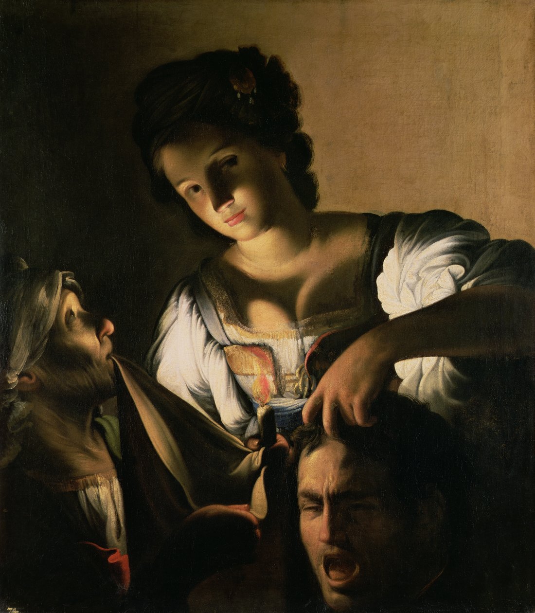 Judith con la cabeza de Holofernes, 1615 de Carlo Saraceni