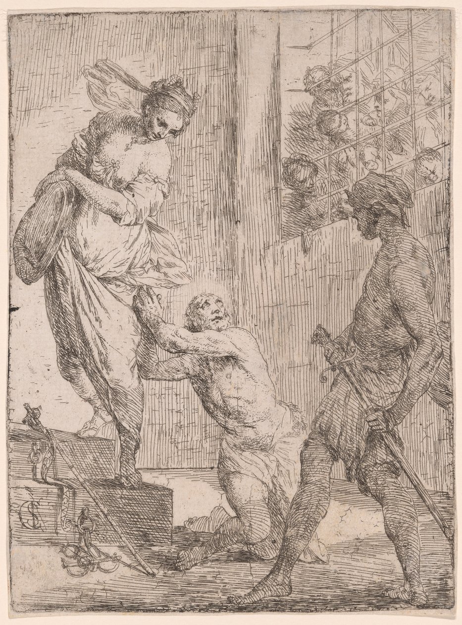 El martirio de San Juan Bautista de Carlo Saraceni