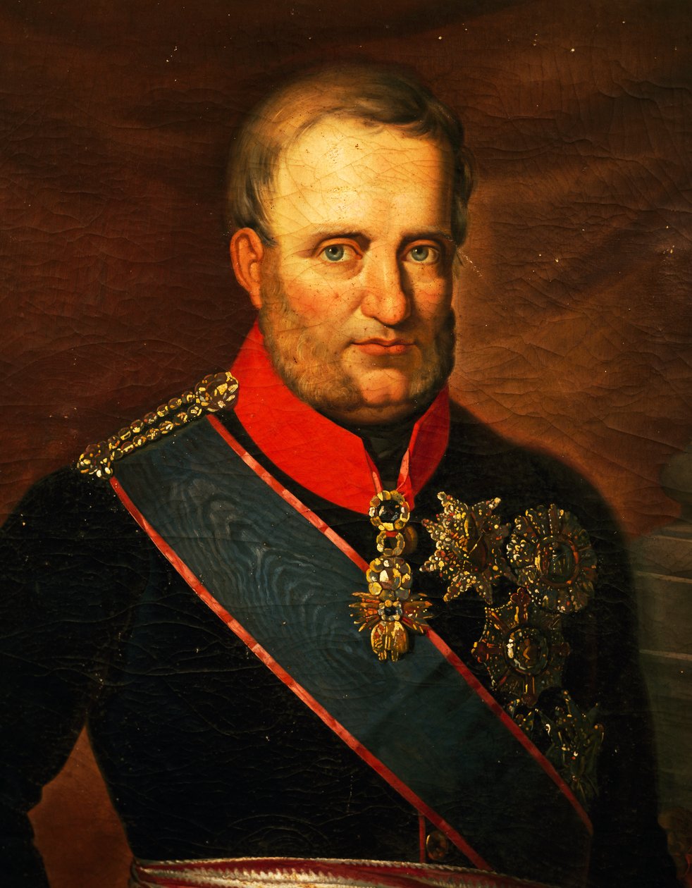 Retrato de Francisco I de las Dos Sicilias de Carlo de Falco