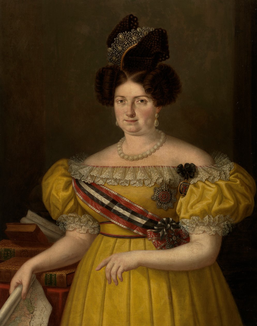 Spanish: María Cristina de Borbón de Carlos Blanco