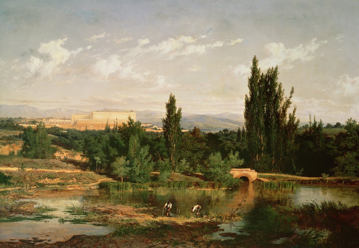 Campo con un río, Manzanares de Carlos de Haes