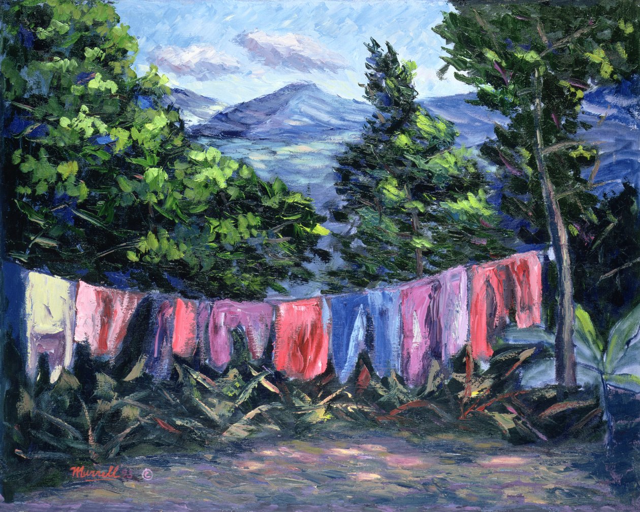 Un paisaje tropical, 1993 de Carlton Murrell