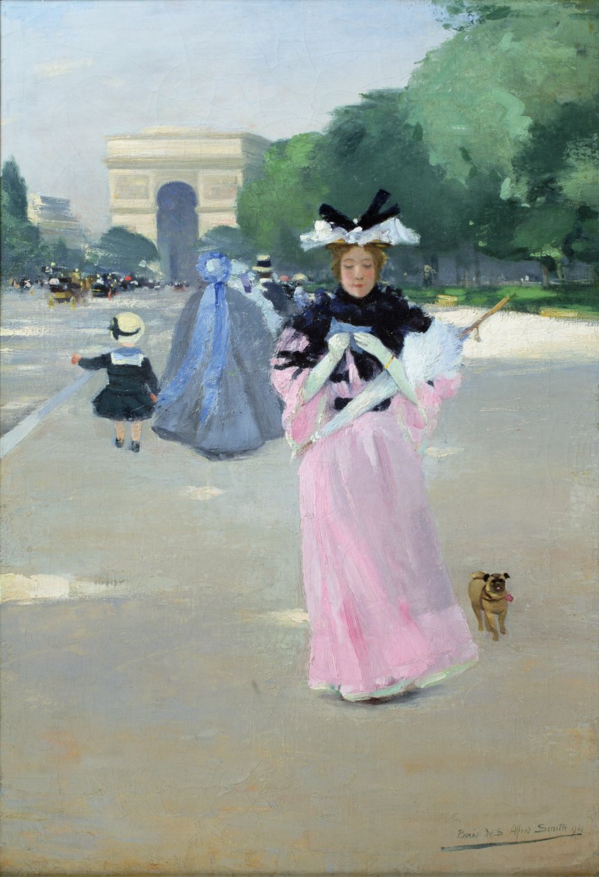Avenida de Bois de Boulogne de Carlton Alfred Smith